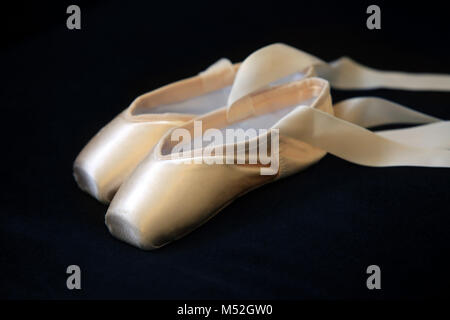 pointe shoes Stock Photo