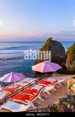 Suluban beach in Bali - Indonesia Stock Photo