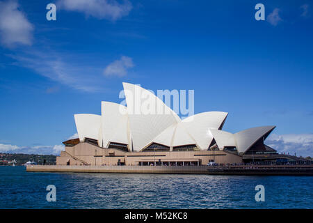 Side view of Sydney Opera House, Australia Stock Photo