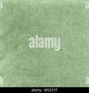 Vintage green paper Stock Photo
