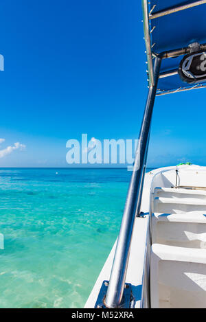 Fender aboard swim by the sea Stock Photo