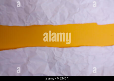White Torn paper , copy space. Stock Photo