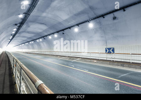 tunnel scene Stock Photo