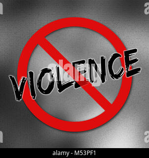Stop domestic violence poster Stock Photo - Alamy