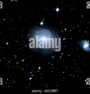 Distant galaxies. Elements of this image furnished by NASA. Stock Photo