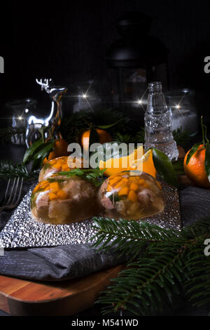 Galart - polish Winter Meat Jelly Stock Photo