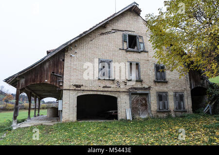 Abandoned Farm - Lost Place Stock Photo