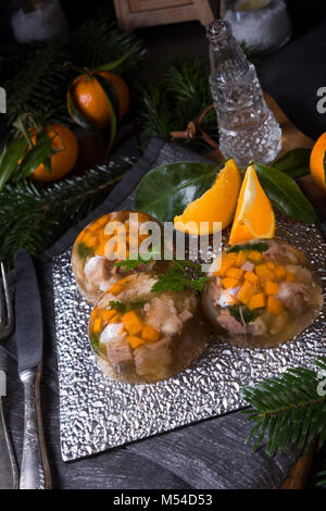 Galart - polish Winter Meat Jelly Stock Photo