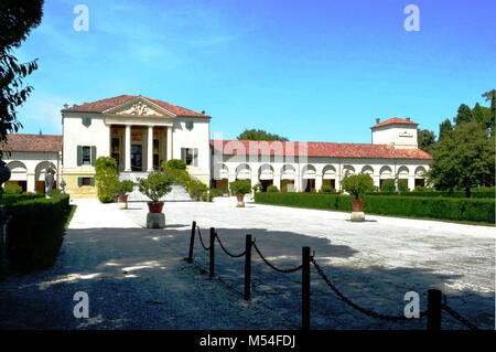 Villa Emo in Fanzolo of Vedelago, Treviso, Italy, Andrea Palladio architect, Stock Photo