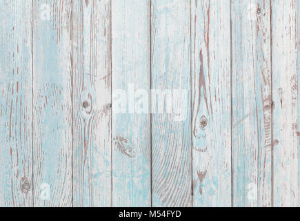 painted blue and white old wood texture background Stock Photo