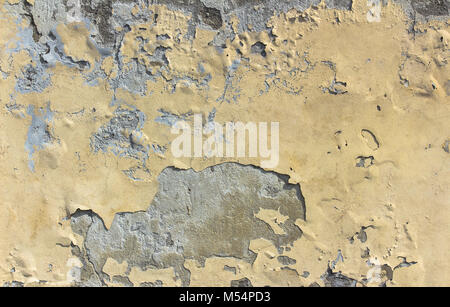 Peeling paint on wall Stock Photo