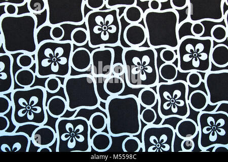 Detail of vintage fabric pattern Stock Photo