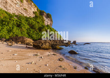 Suluban beach in Bali - Indonesia Stock Photo