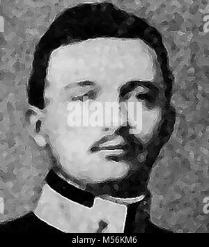 A 1921 printed portrait of  Charles, Emperor of  Austria-Hungary, fully named Karl Franz Joseph Ludwig Hubert Georg Otto Maria. He was beatified as Blessed Karl of Austria in 2004 Stock Photo