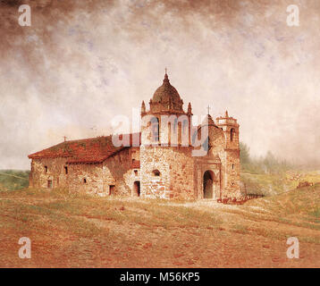 Mission San Carlos Borromeo de Carmel Stock Photo