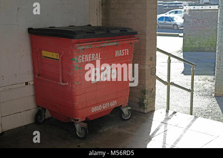 Biffa bin. Stock Photo