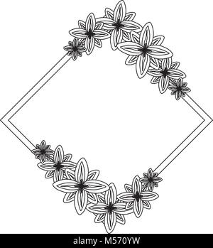 floral vector illustration Stock Vector