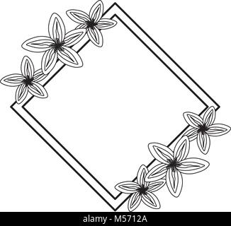 floral vector illustration Stock Vector