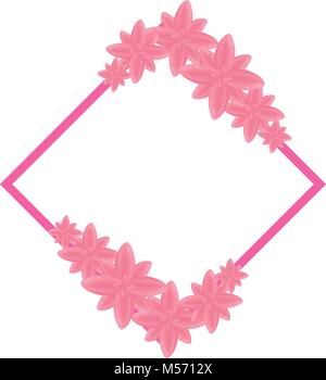 floral vector illustration Stock Vector
