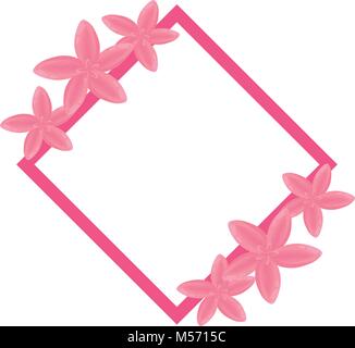 floral vector illustration Stock Vector