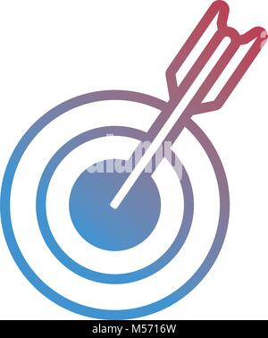 targed vector illustration Stock Vector