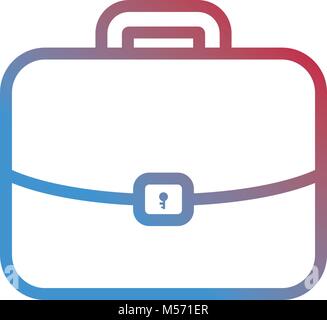 briefcase vector illustration Stock Vector