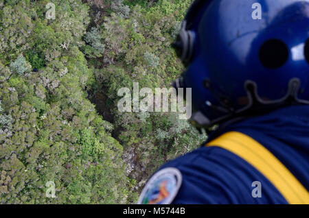 Gendarmerie French forces in La Reunion Stock Photo