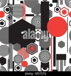 Seamless beautiful geometric pattern  Stock Vector