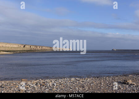 View from Tynemouth Haven Stock Photo