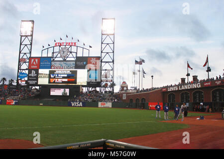 At&t Park Stock Photo