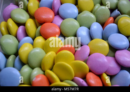 Download Full Frame Shot Of Blue And Yellow Capsules Stock Photo Alamy Yellowimages Mockups