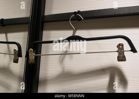 Clothes hanger Stock Photo