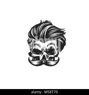 gangster skull poster Stock Vector Image & Art - Alamy