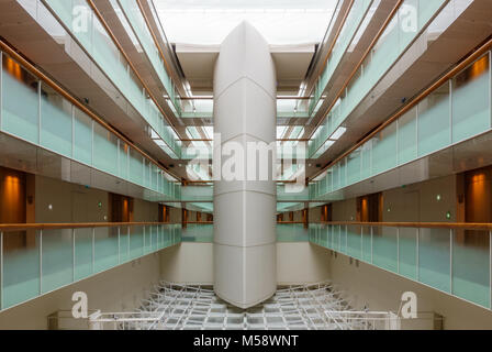 ROISSY, FRANCE - CIRCA NOVEMBER 2017: Interior shot of the Sheraton Paris Airport Hotel & Conference Centre. Stock Photo