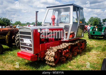 A Belarus DT-79M Crawler tractor from the 1960s at an English show Stock Photo