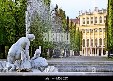 Venus Fountain in Schönbrunn Park, Vienna, Austria Stock Photo