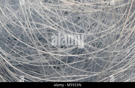 Network in plastic used for fisheries Stock Photo