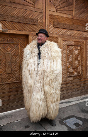 sheepskin cloak