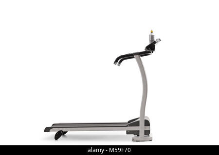 Treadmill isolated on white background Stock Photo