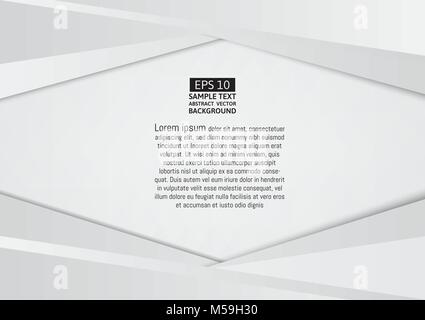 Gray geometric on dark vector background vector illustration Stock Vector