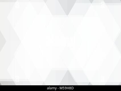 vector white and gray geometric is overlap modern design abstract background Stock Vector