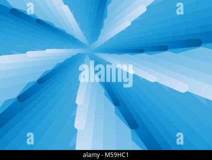 Blue and white overlap abstract background vector Stock Vector
