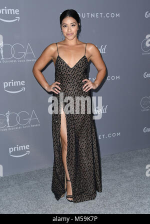 Gina Rodriguez at the 20th CDGA (Costume Designers Guild Awards) held