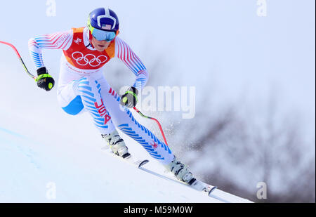 Pyeongchang, South Korea. 21st Feb, 2018. Olympic athlete from Russia ...