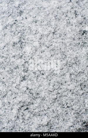 Snowy texture background. Snow crystals close up view Stock Photo
