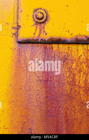 USA, America, Rockies, Montana, Kirkville Ghost Town near Philipsburg, Rust detail Stock Photo