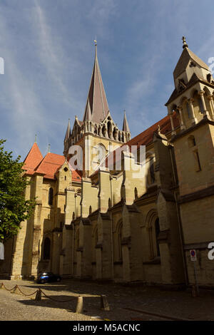 The Cathedral of Notre Dame in Lausanne, Switzerland Stock Photo