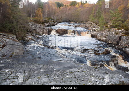 'silver bridge' 'garve' 'Scottish highlands' 'near ullapool' 'Scotland' 'blackwater river'. Stock Photo