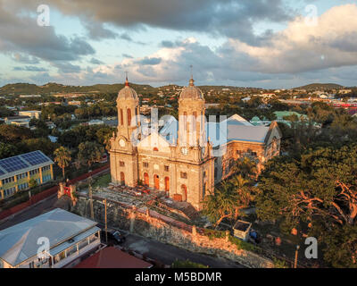 Saint John's Cathedral, St John's, Antigua Stock Photo