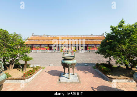 The To Mieu temple, imperial enclosure, citadel, Hue, Vietnam Stock Photo